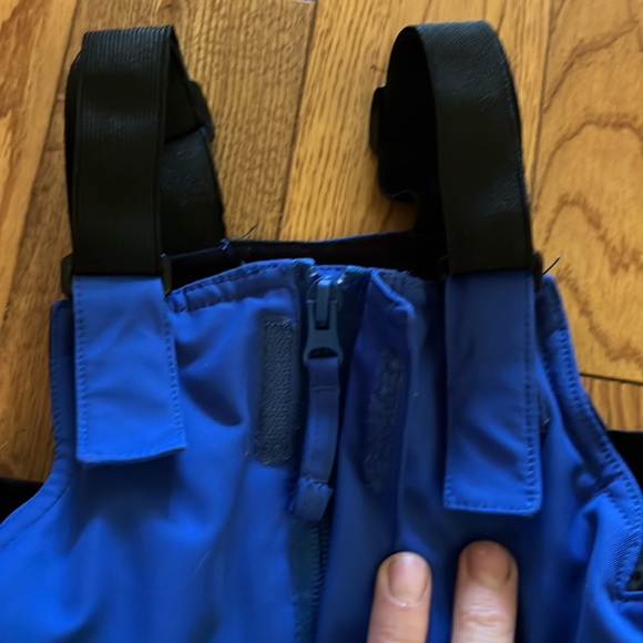 Quicksilver | blue snow bibs toddler size 2 adjustable straps zip front - Picture 11 of 11